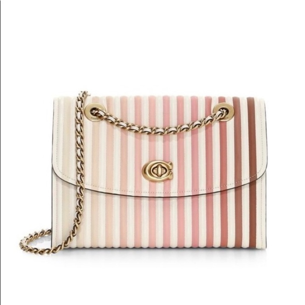 Coach Parker Ombré Quilted Convertible Bag